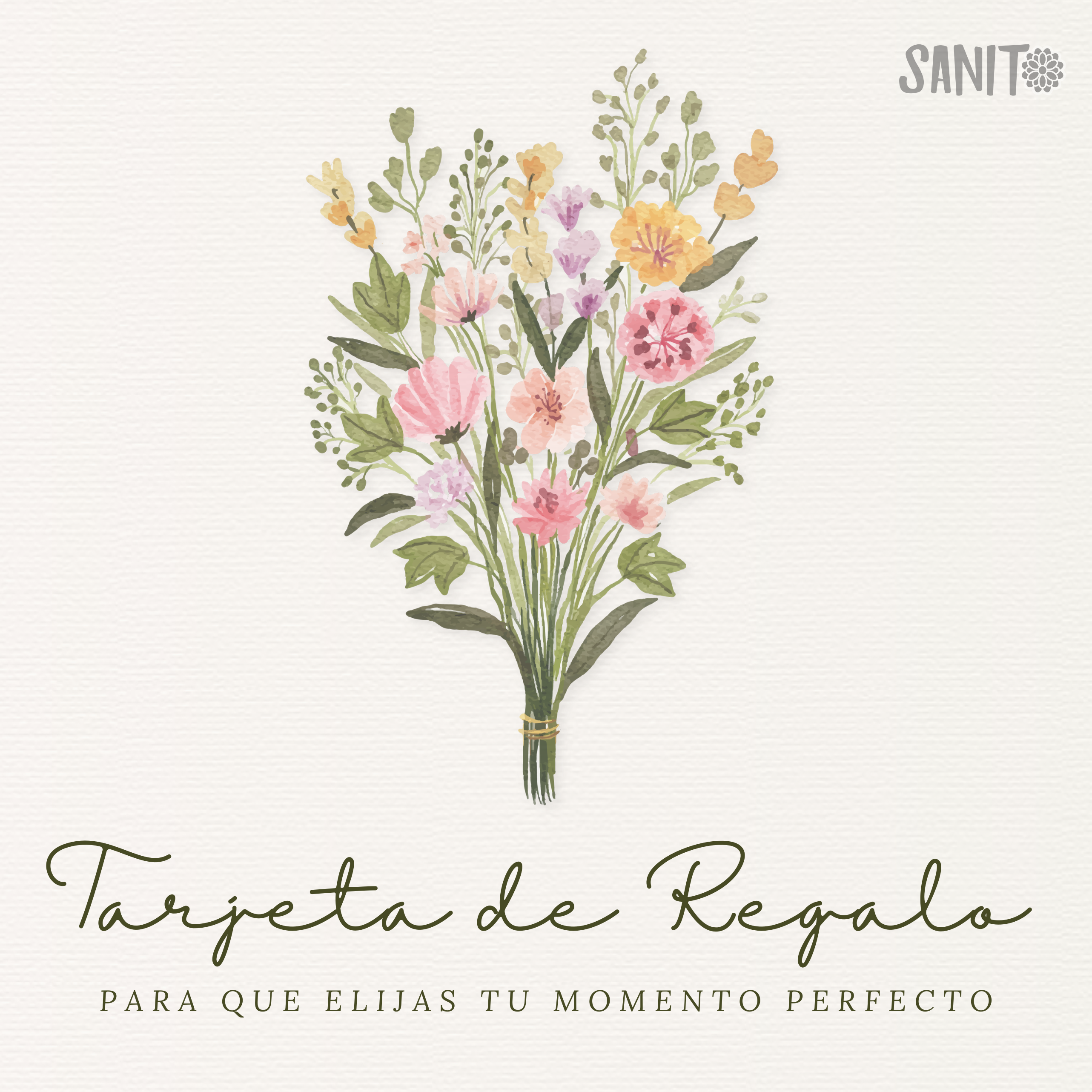 Tarjeta de Regalo Sanito ♥