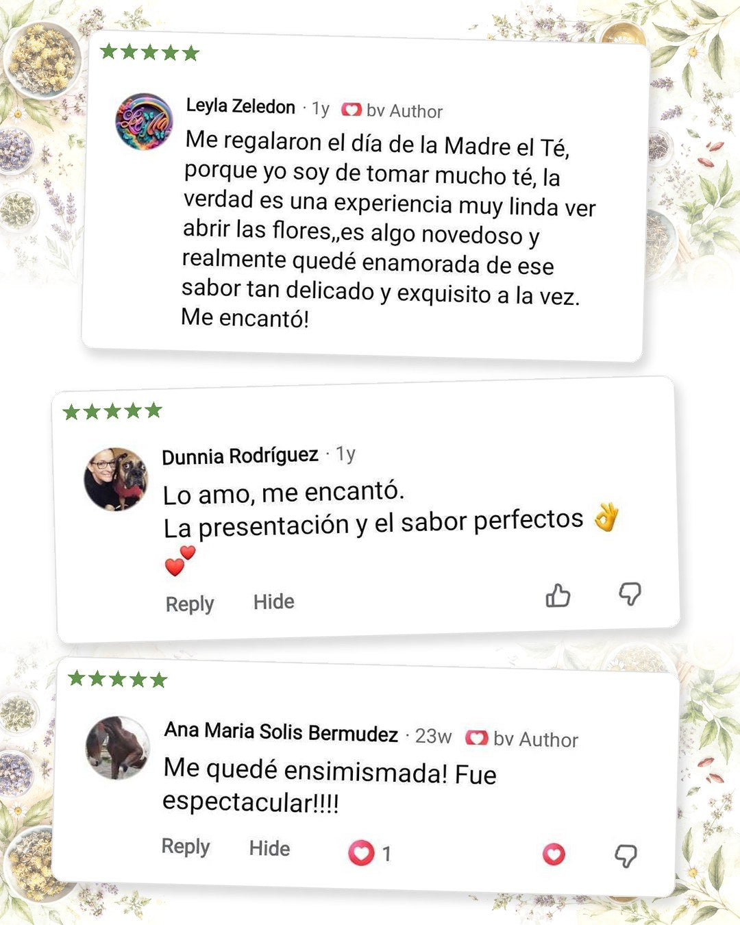 Comentarios de clientes 4