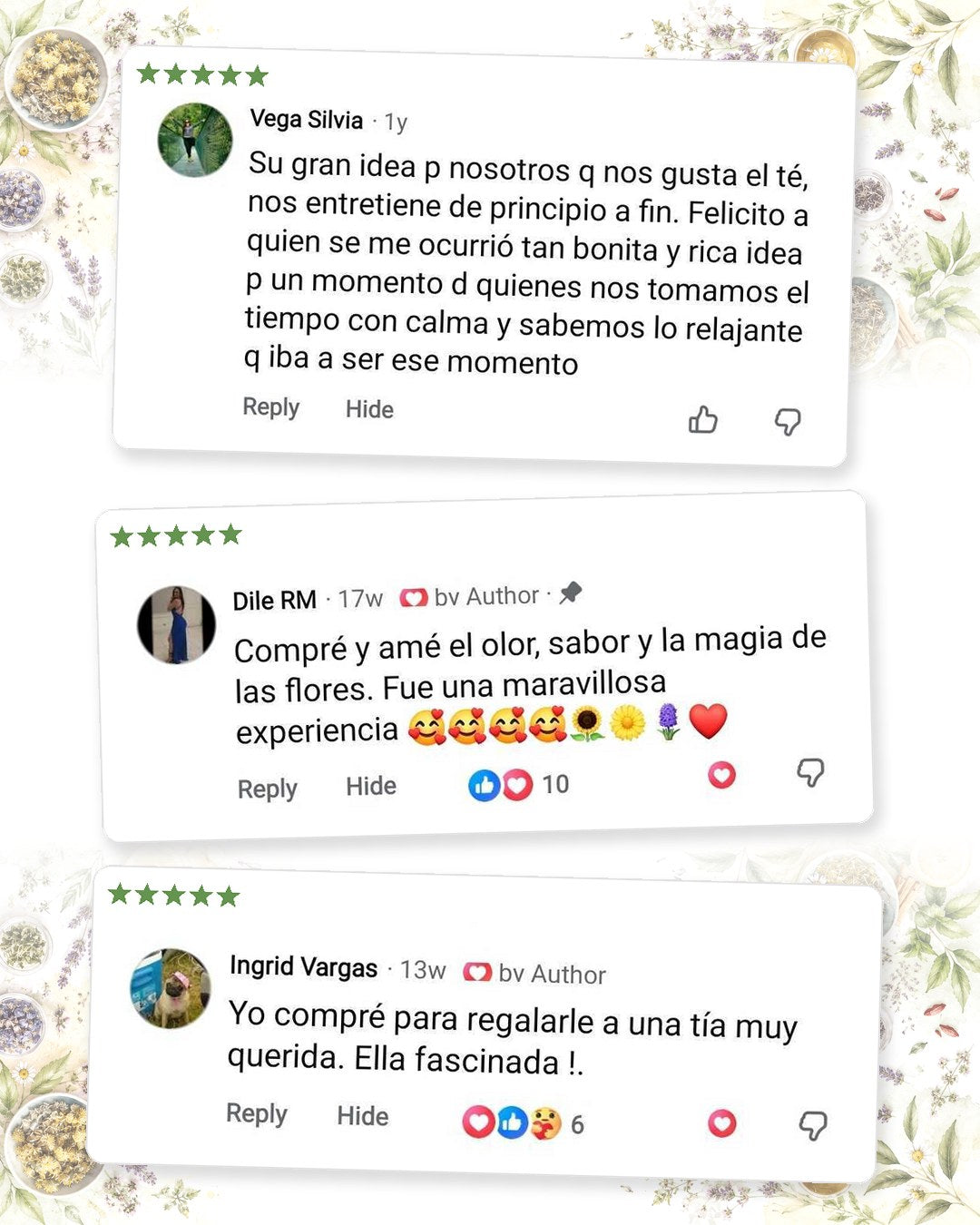 Comentarios de clientes 5